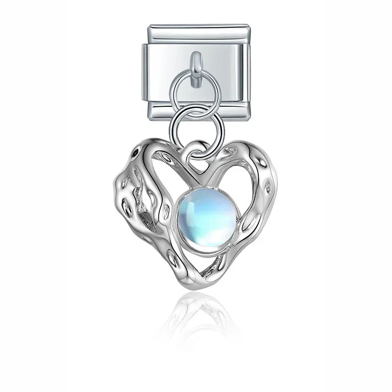 Charm Fleur, Couronne et Lune - NO 5