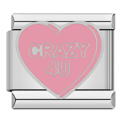 Romantic Love Charm Collection — 9mm Italian Bracelet