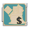Charm Billets et Sac d'Argent — photo du produit