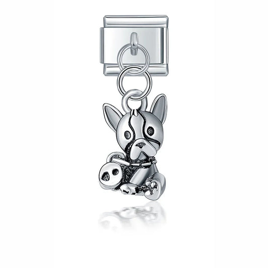 Charm Animal 3D Argenté - 3