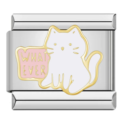 Cat Charm Collection — 9mm Italian Bracelet