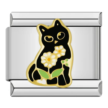 Cat Charm Collection — 9mm Italian Bracelet