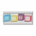 Charm Cubes Alphabet Baby Pastel — photo du produit