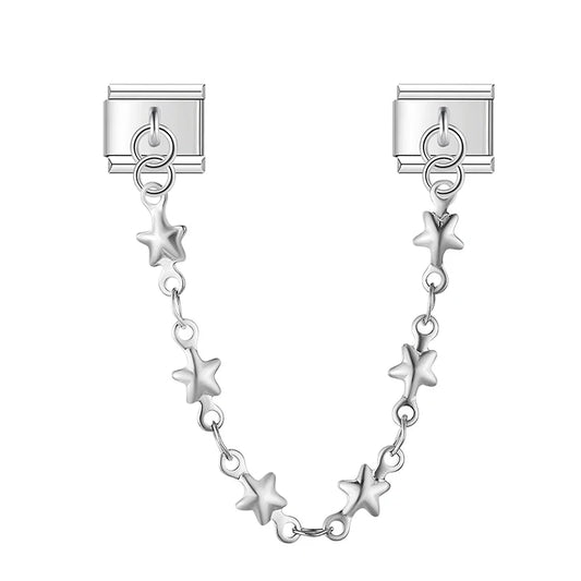 Chaîne Cœur et Papillon — Bracelet Italien 9mm - DJ1565 NO 11