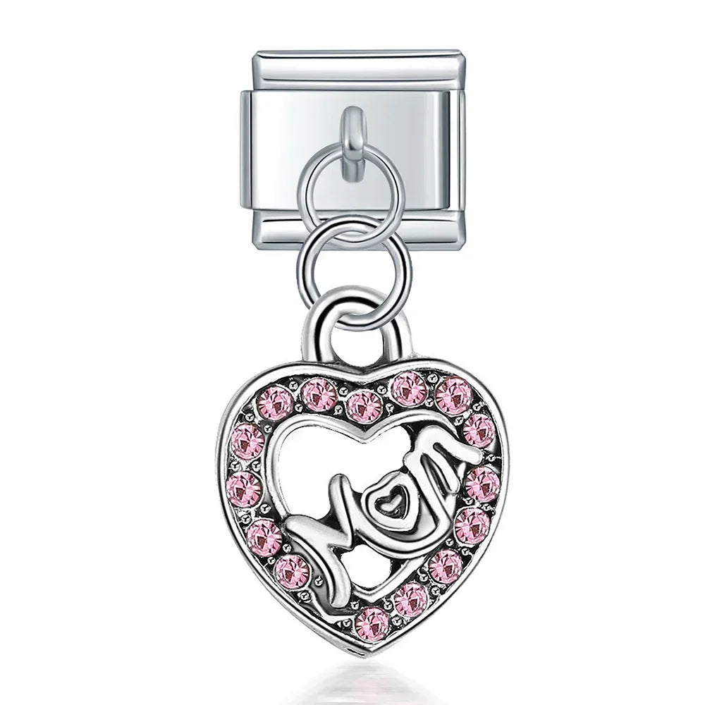 Charm Rose et Enveloppe - DJ052 I