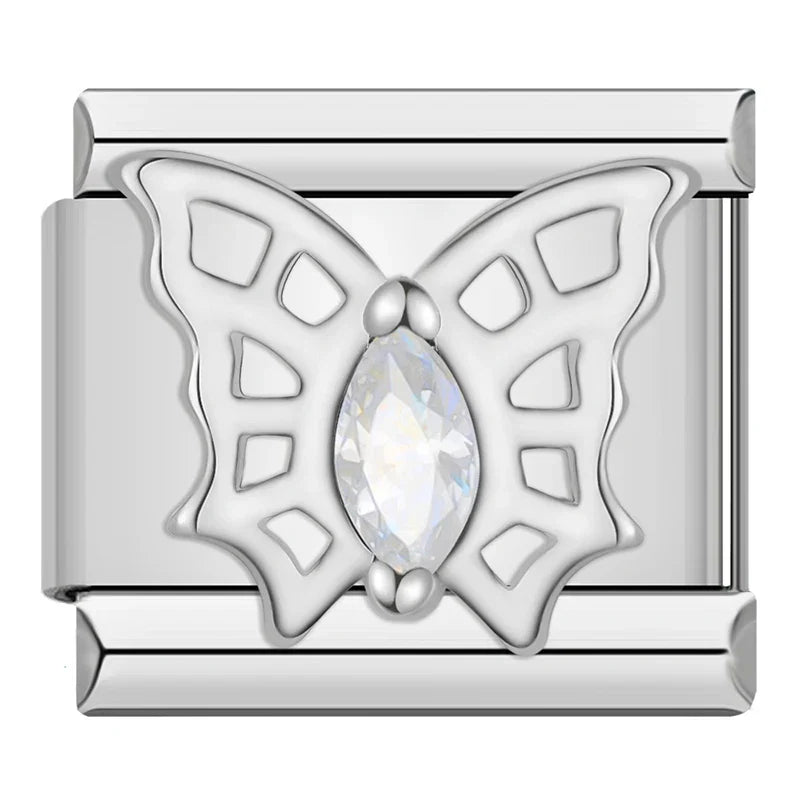 Charm Couronne CZ Arc-en-Ciel - DJ2009 NO 15