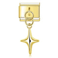 Charm pendentif Étoile Polaire Dorée — photo du produit