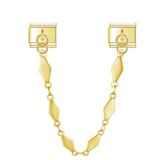 Chaîne Cœur et Papillon — Bracelet Italien 9mm - DJ1565 NO 7