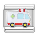 Charm Ambulance Blanche et Croix Verte — Voyage II — photo du produit