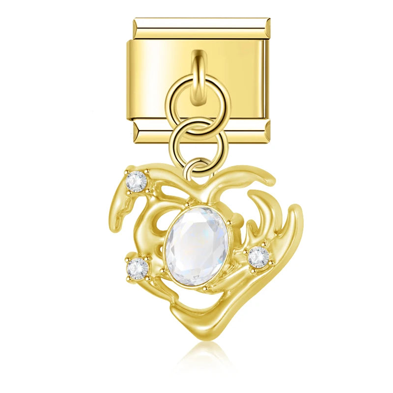 Angel Wings Charm Collection — 9mm Italian Bracelet