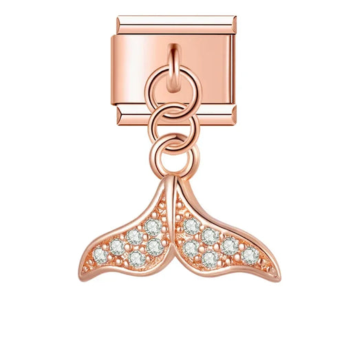 Charm Rose et Nœud - NO 12