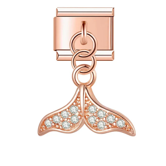 Charm Rose et Nœud - NO 12