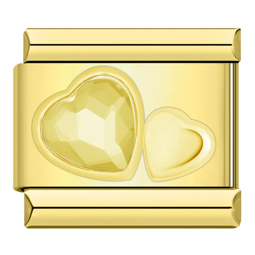 Charm Cœur CZ Arc-en-Ciel - DJ1467 NO 3