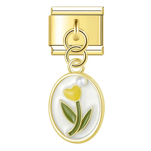 Charm Tulipe Ellipse - DJ1456 NO 5