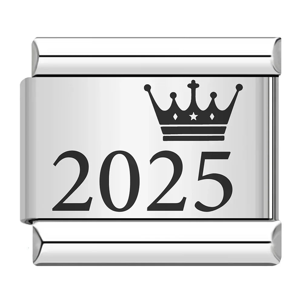 Birth Year Charm Collection — 9mm Italian Bracelet