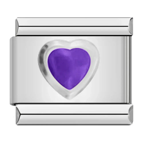 Charm Maillon Cœur Amour - H1