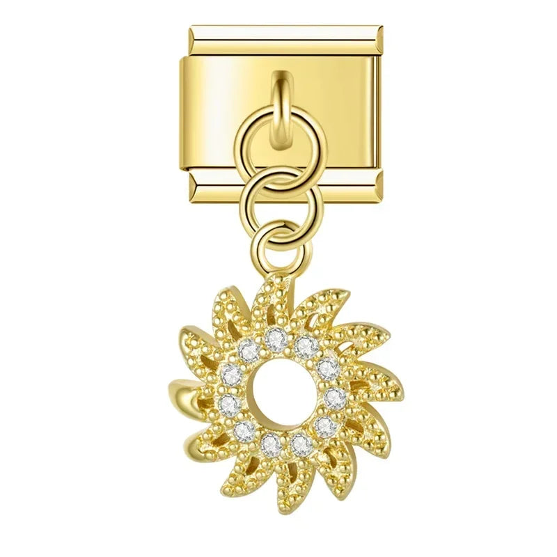 Charm Couronne et Lune - NO 6