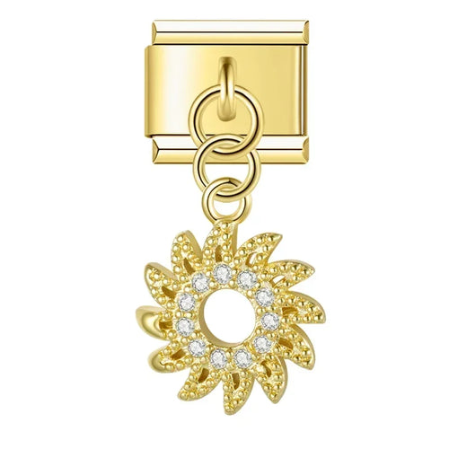 Charm Couronne et Lune - NO 6