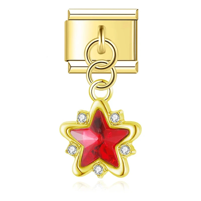 Charm Étoile Pendante en Cristal - DJ1767 NO 4