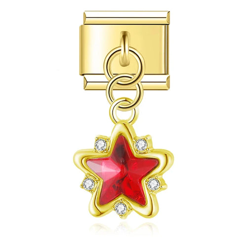 Charm Étoile Pendante en Cristal - DJ1767 NO 4