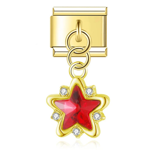 Charm Étoile Pendante en Cristal - DJ1767 NO 4