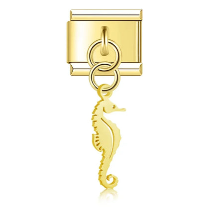 Ocean Life Charm Collection — 9mm Italian Bracelet