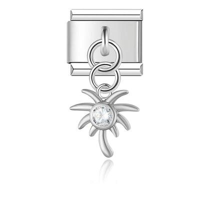 Moon Lock Planet Charm Collection — 9mm Italian Bracelet