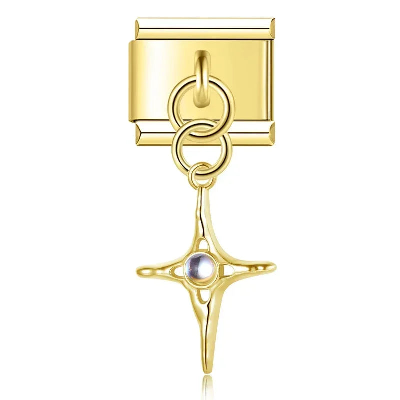 Charm Croix, Cœur et Couronne - DJ804 C