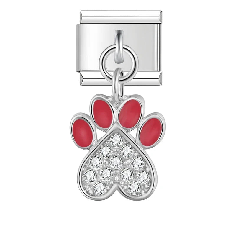 Charm Lune, Fleur et Papillon - DJ1412 NO 6