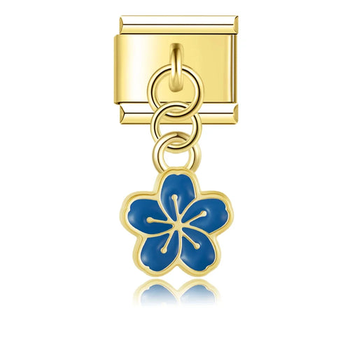 Charm Fleur et Cœur Dorés - DJ1471 NO 2
