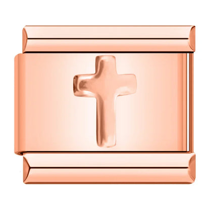 Butterfly Star Cross Charm Collection — 9mm Italian Bracelet