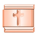 Charm Croix Cuivrée en Relief — photo du produit