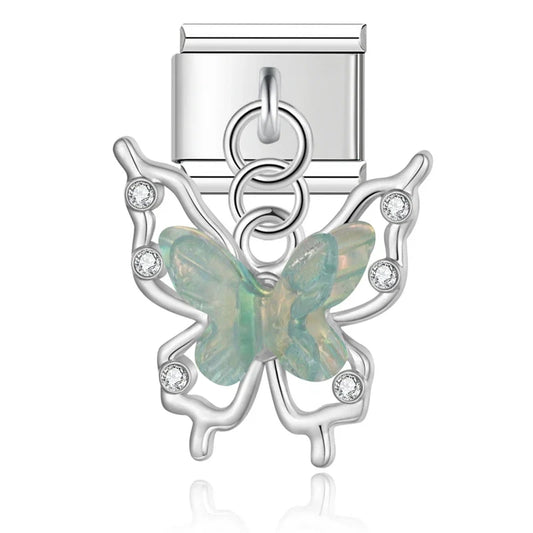 Charm Papillon et Fleur - DJ1251 NO 9