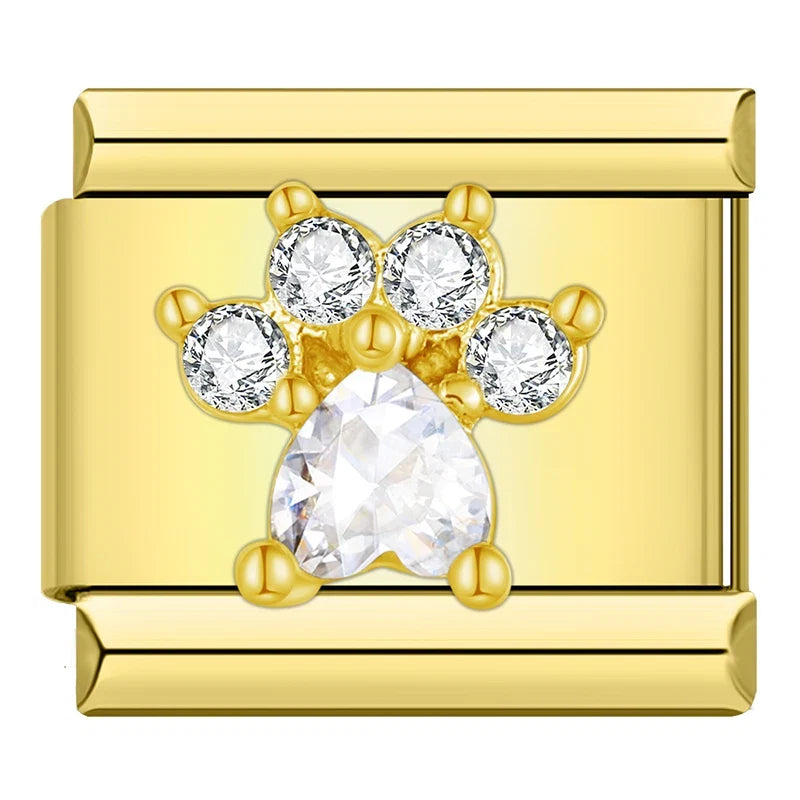Charm Couronne CZ Arc-en-Ciel - DJ2005 NO 6