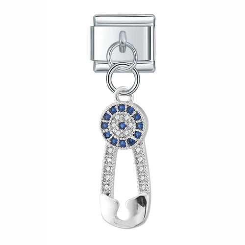 Charm Clé et Flocon de Neige - D