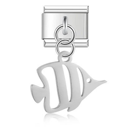Ocean Life Charm Collection — 9mm Italian Bracelet