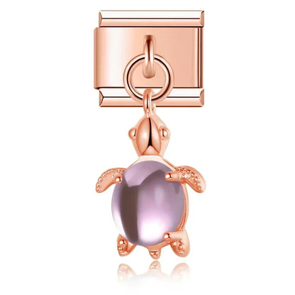Turtle Charm Collection — 9mm Italian Bracelet