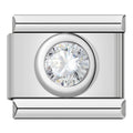 Charm Cristal Blanc Argenté — photo du produit