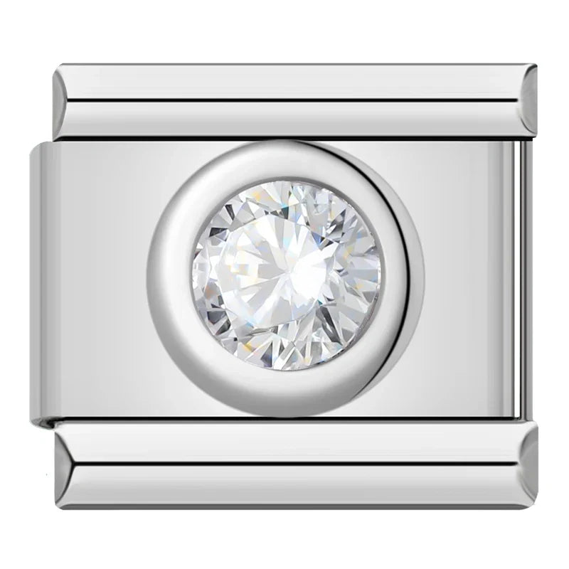 Charm CZ Rond - DJ1193 NO 5