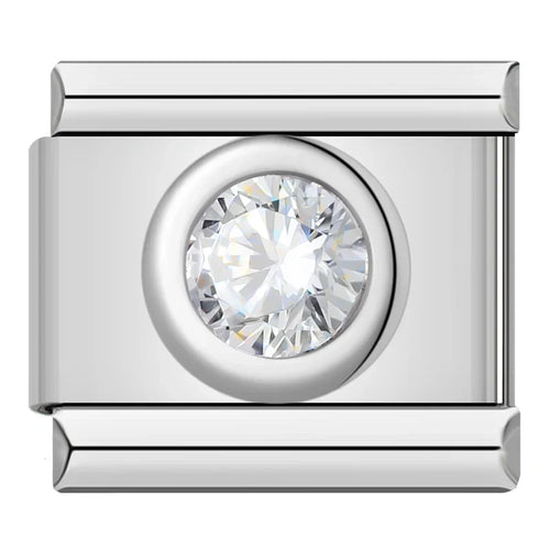 Charm CZ Rond - DJ1193 NO 5