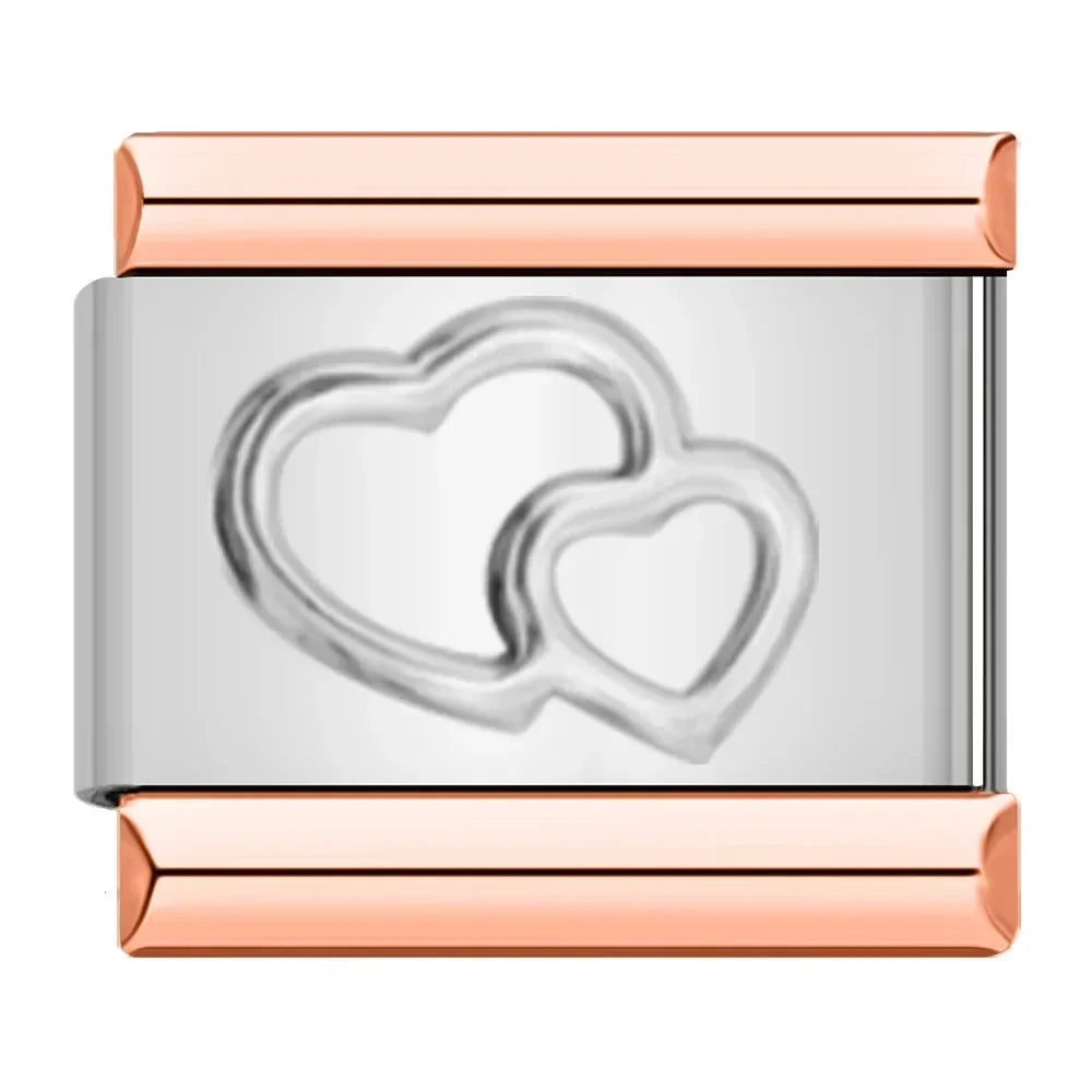 Charm Maillon Cœur Amour - J6