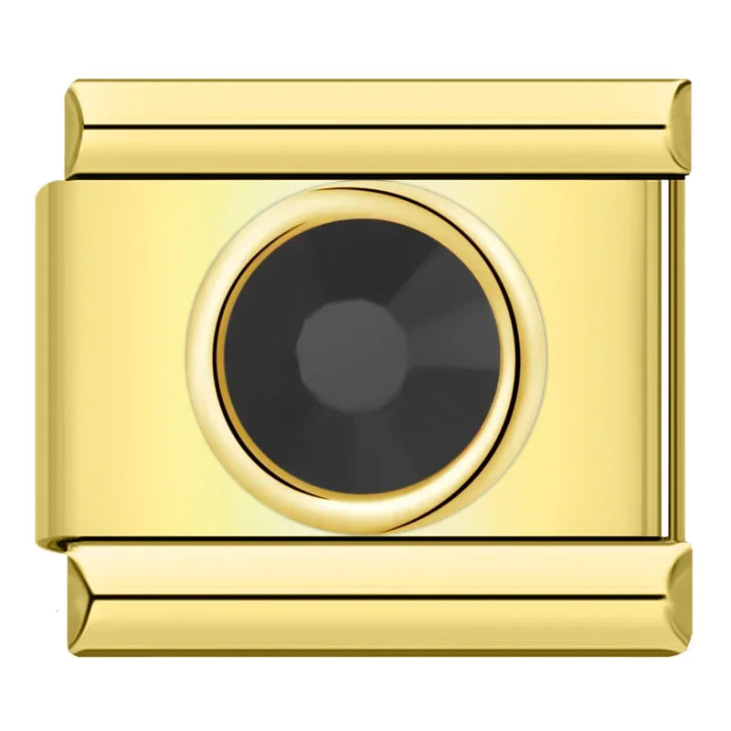 Charm CZ Rond Arc-en-Ciel - DJ1444 NO 8