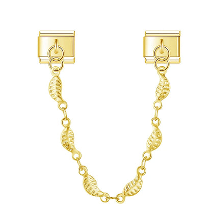 Heart Butterfly Chain — 9mm Italian Bracelet