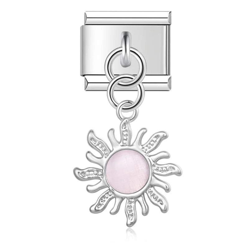 Sun Charm Collection — 9mm Italian Bracelet