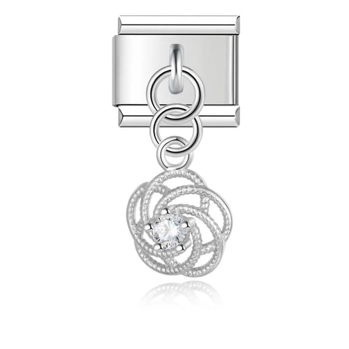 Charm Chien et Fleur - DJ1381 NO 9