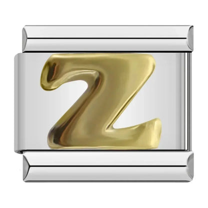 Classic Letter Charm Collection — 9mm Italian Bracelet