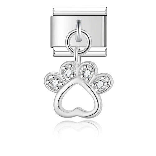 Charm Cœur et Lèvres CZ - DJ1383 NO 7