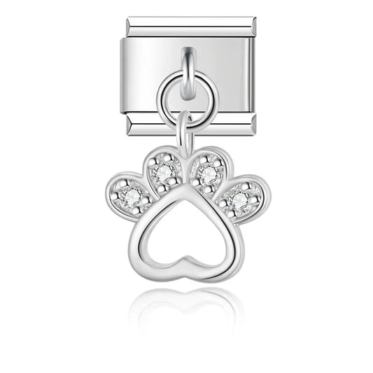 Charm Cœur et Lèvres CZ - DJ1383 NO 7
