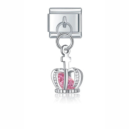 Blooming Dangle Charm Collection — 9mm Italian Bracelet