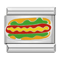 Charm Sandwich Long Garni Argenté — photo du produit